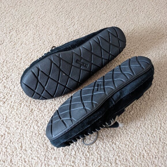 LL Bean Wicked Good Winter Moccasins Men's 11 - Picture 5 of 6
